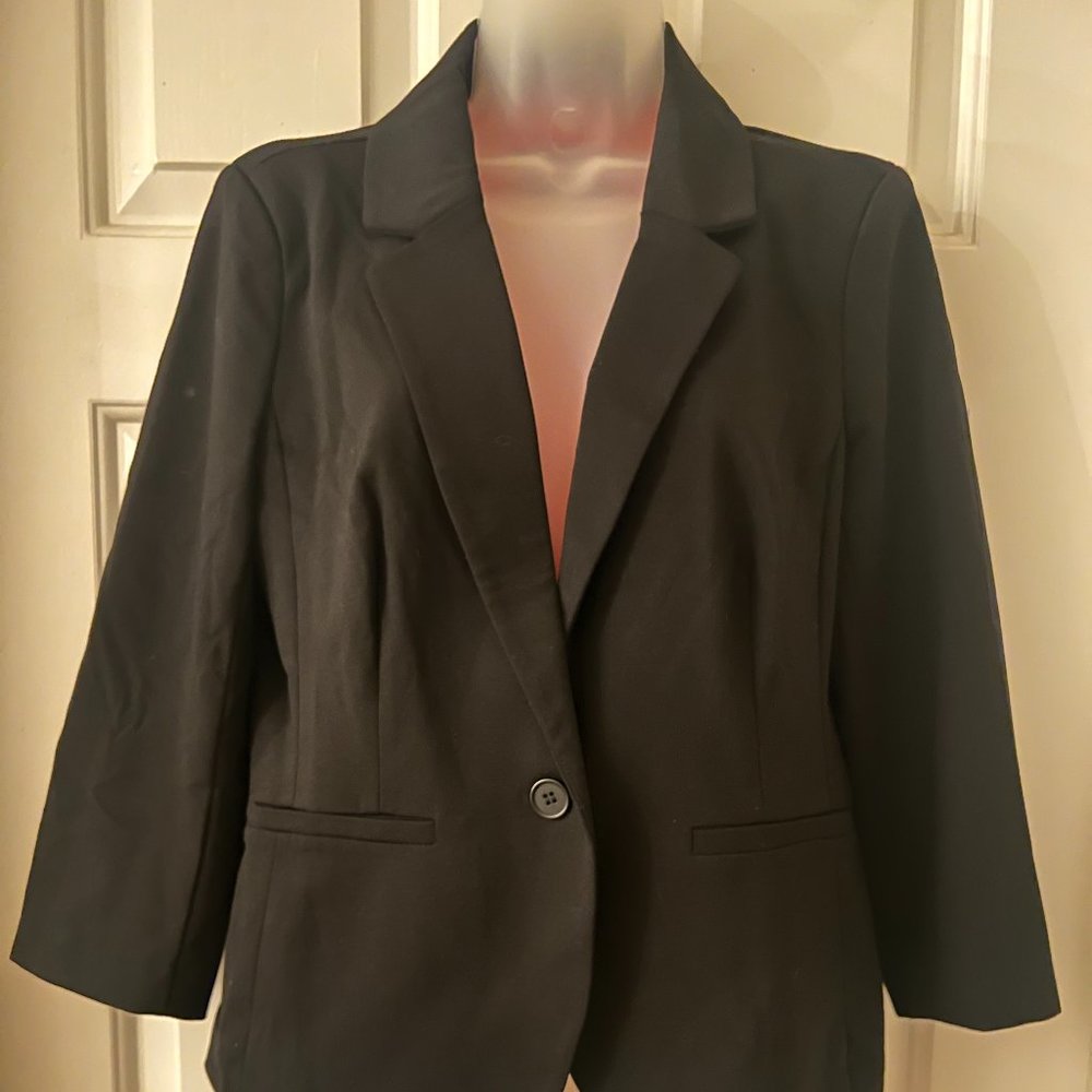Modcloth Classic Black Blazer